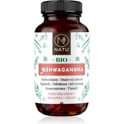 NATU BIO Ashwagandha 60 kapslí