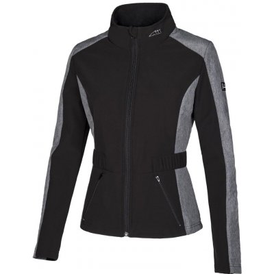 EQUILINE Bunda dámská softshell Dea zima 2018 černá/šedá