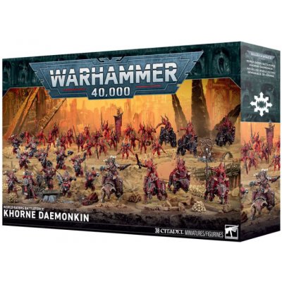 GW Warhammer 40000: World Eaters Battleforce Khorne Daemonkin – Zboží Živě