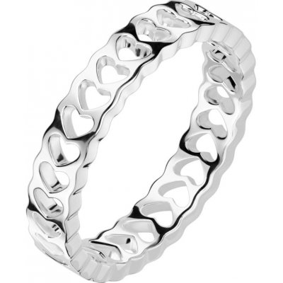 Mabell Dámský prsten z chirurgické oceli CLEMENTHIA CZ221R M8127S 5C45