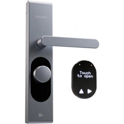 LOQED Touch Smart Lock Stainless Steel - Elektronický zámek - SHELLY-LOQED-TSL-SS – Hledejceny.cz