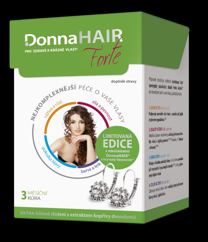 Donna Hair Forte 3 měsíční kúra 90 kapslí od 773 Kč - Heureka.cz