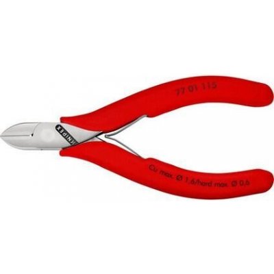 Knipex Kleště štípací boční pro elektroniku 77-01-115-SB - KN77-01-115-SB – Zboží Mobilmania