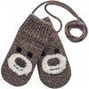 Dětské rukavice Devold bear baby mitten rukavice dětské brown