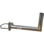 Držák antény 35cm s vinklem, (na stožár 25-89mm), trubka 42/2mm, zinek Galva – Zboží Živě