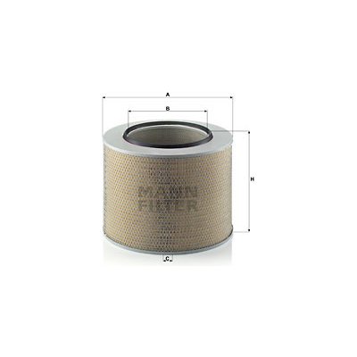 Vzduchový filtr MANN-FILTER C 42 1729 – Hledejceny.cz