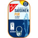 G&G Sardinky ve slunečnicovém oleji 125 g – Zboží Dáma
