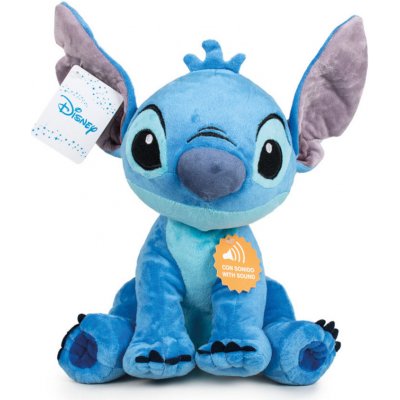 Mikrotrading LILO a STITCH STITCH plyšový 30 cm sedící na baterie se zvukem