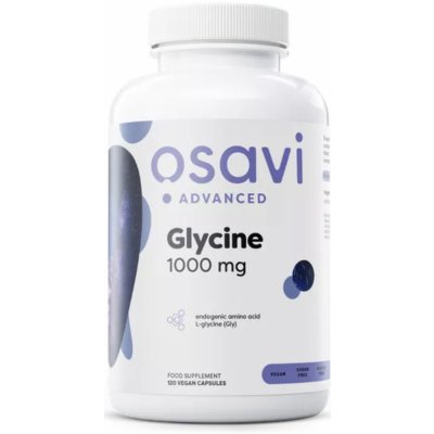 Osavi Glycine, glycin, 1000 , 120 kapslí