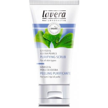 Lavera čistící pleťový peeling (Gingo & Jojoba Pearls) 50 ml