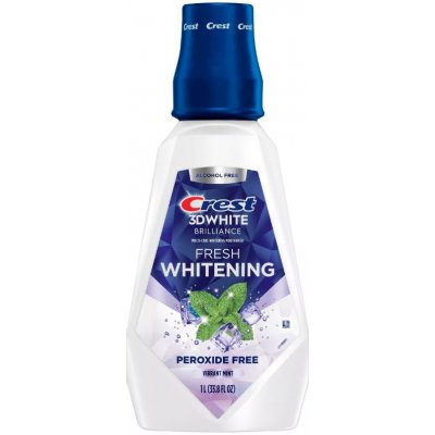 Procter & Gamble Crest 3D White BRILLIANCE FRESH WHITENING Vibrant Mint 1 l – Sleviste.cz
