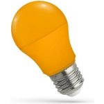 Spectrum LED barevná LED žárovka E27 5W oranžová – Zboží Živě