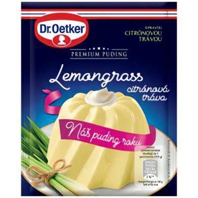 Dr. Oetker Premium puding Lemongrass citrónová tráva 40 g – Zboží Mobilmania