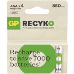 GP ReCyko AAA 850mAh 4ks 1032124081 – Zboží Živě