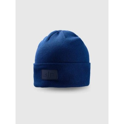 4F Unisex zimní čepice beanie s logem 4FWAW26ACAPM0835 Blue – Hledejceny.cz