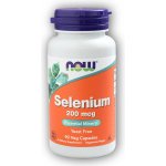 NOW Foods Selenium 200mcg 90 rostlinných kapslí – Hledejceny.cz