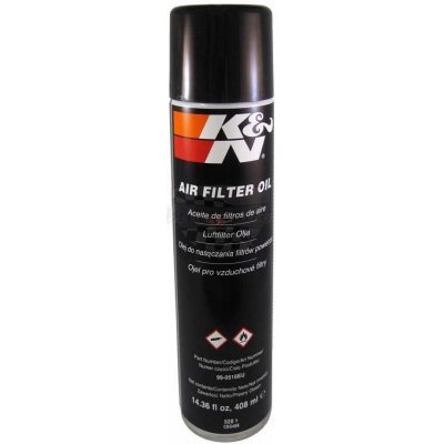 K&N Air Filter Oil Spray 400 ml – Zboží Mobilmania