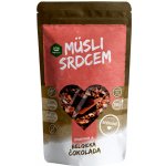 topnatur MÜSLI SRDCEM BELGICKÁ ČOKOLÁDA&BRUSINKY 350g – Hledejceny.cz