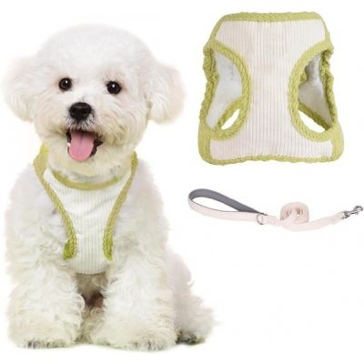 PawSailor No pull postroj pro psy se sadou vodítek Zimní měkký plyšový psí postroj Postroj proti – Sleviste.cz