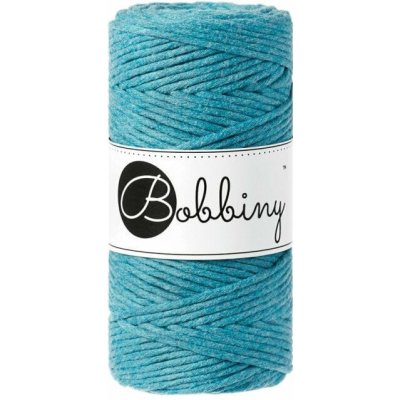 Bobbiny Macrame Cord 3 mm 100 m Teal Šňůra – Zbozi.Blesk.cz
