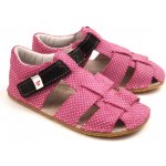 EF Barefoot sandály růžová s černou – Zboží Mobilmania