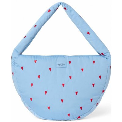 STUDIO NOOS Puffy Cross Body Bag Light Blue Hearts – Hledejceny.cz