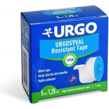 URGO SYVAL Textilní náplast bílá 1,25 cm x 5 m NOVÁ