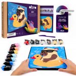Okto Kapybara výtvarná sada – malování hmotou podle čísel 29 × 29 cm – Zboží Mobilmania