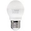 Žárovka Tesla lighting LED žárovka miniglobe BULB E27, 8W, 230V 900lm, 25 000h, 4000K denní bílá, 220st