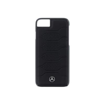 Pouzdro Mercedes Leather Hard Case Pattern iPhone 7/8 černé – Zboží Živě