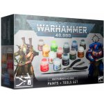 GW Warhammer 40 000 40K PAINTS+TOOLS GER/FRE/ITA/DUT/CZ/SLV – Zboží Dáma