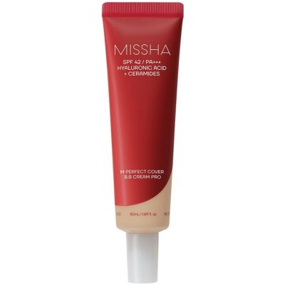 Missha Perfect Cover BB Cream SPF42 PA+++ – k-beauty tónovací BB krém s UV ochranou No. 23 Natural Beige 50 ml – Hledejceny.cz