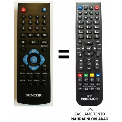 Dálkový ovladač Predátor Sencor SMC603 – Zboží Živě