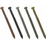 Vrut terasový, TORX, různé barvy, Rothoblaas KKT 5 x 40 šedá, balení 200 ks – Hledejceny.cz