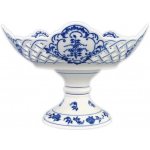 Český porcelán Dubí Cibulák mísa pětihranná prolamovaná na dortové noze 70162 24 cm – Sleviste.cz