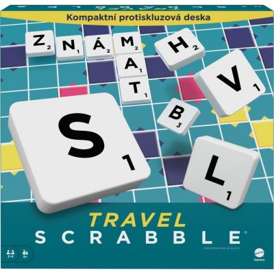 Mattel Hra Scrabble cestovní česká verze CZ