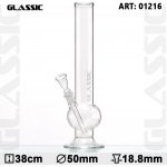 Glassic Bubble Skleněný bong průhledný 38 cm – Zboží Mobilmania