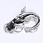 Čištín Stříbrný přívěsek sumec velký P 951 – Zboží Mobilmania