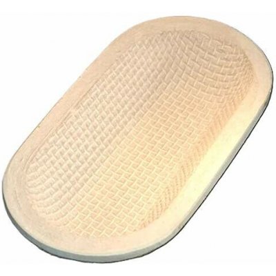 Ošatka na kynutí chleba oválná se vzorem Vafle 1000g – Sleviste.cz