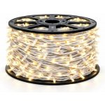 Eco Fix LED světelný řetěz venkovní 80 m, teple bílá, 36 V, bílý kabel IP67, cívka – Hledejceny.cz