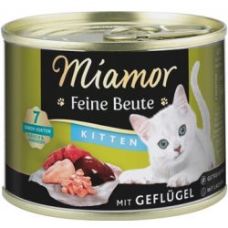 Miamor Feine Beute Kitten Drůbeží 185 g