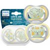 Avent Philips šidítko ultra air 376/11 Nighttime Boy BPA free 2Pack