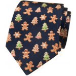 Avantgard Kravata Lux 561-19100 modrá/perníček – Zboží Dáma