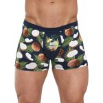 Cornette Tattoo 280/218 Coconut pánské boxerky tmavě modrá – Hledejceny.cz