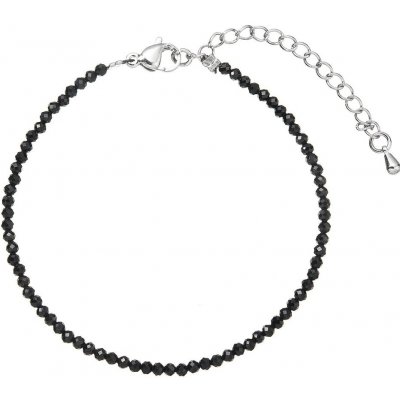 Pavona Korálkový náramek s černým spinelem 43055.3 black spinel – Zboží Dáma