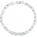 JVD Pánský mohutný stříbrný náramek na ruku SVLCRPMSLJ16L21 – Zboží Mobilmania