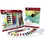 Sada akvarelových barev Essentials v papírové krabici / 21 dílná – Zboží Mobilmania