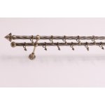 GAROL Hrot dvojitá kovová twister garnýž mosaz 500 cm – Sleviste.cz