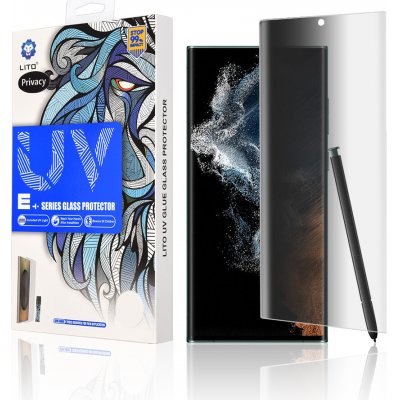 Lito 3D UV sklo Samsung Galaxy S22 Ultra 5G privátní 145006 – Zboží Živě