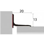 Bukoma Stěnová ukončovací lišta 20x15mm Lakovaná bílá 2,7 m – Sleviste.cz